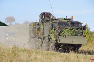 Poprvé při komplexním cvičení byl nasazen nový vyprošťovací vůz Tatra 815
