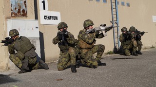 Závěrečný březnový výcvik 3. Úkolového uskupení AČR Mali
