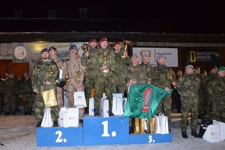 Winter Survival 2017: Zvítězilo družstvo 43. výsadkového praporu v Chrudimi