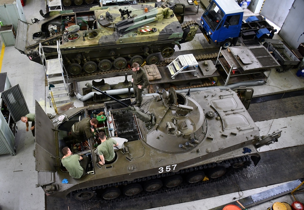 Klatovští mechanici spolupracovali s kolegy ze 7. mechanizované brigády