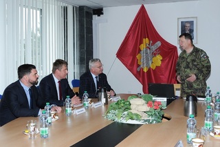  Delegaci přivítal náčelník štábu VeV-VA plk.Jaroslav Medek