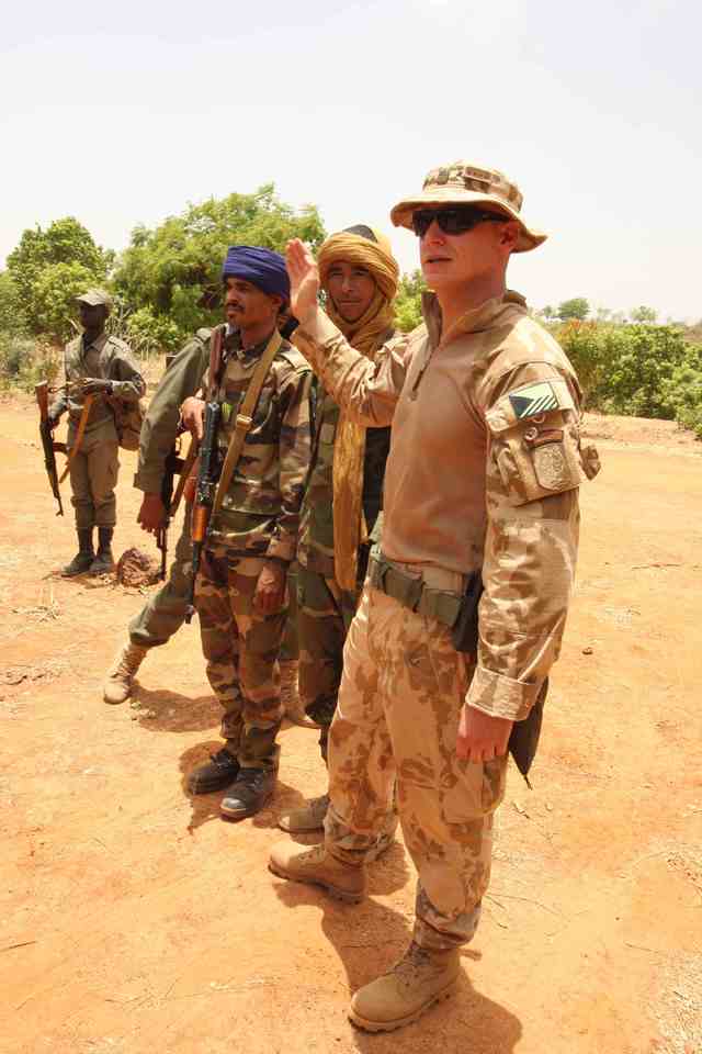 Training of Malian soldiers by Czech instructors
