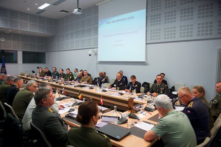  Průběh jednání Výboru na velitelství NATO