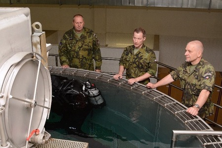 Generálporučík Jiří Baloun navštívil Vojenskou akademii ve Vyškově