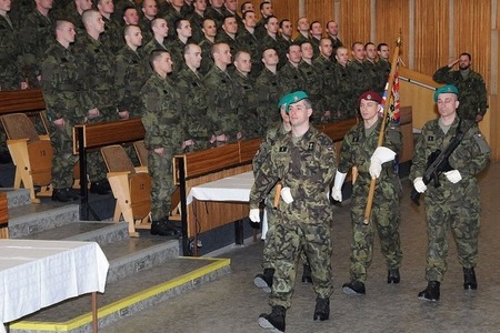 Vyřazení absolventů kurzu základní přípravy