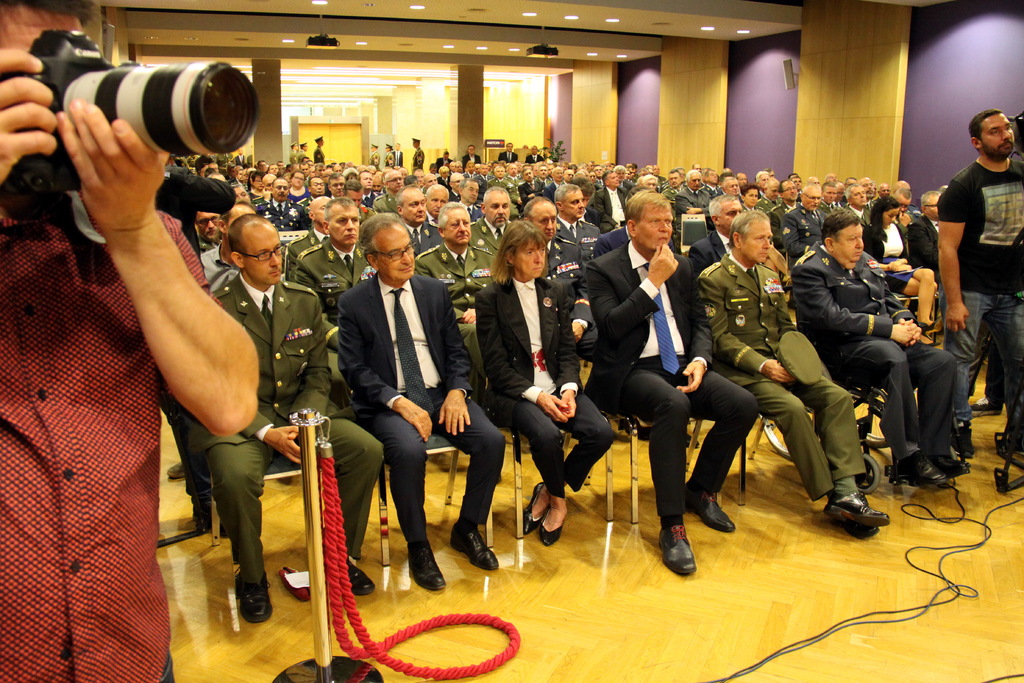 Setkání velení AČR s hosty v rámci oslav 100. výročí vzniku Generálního štábu AČR