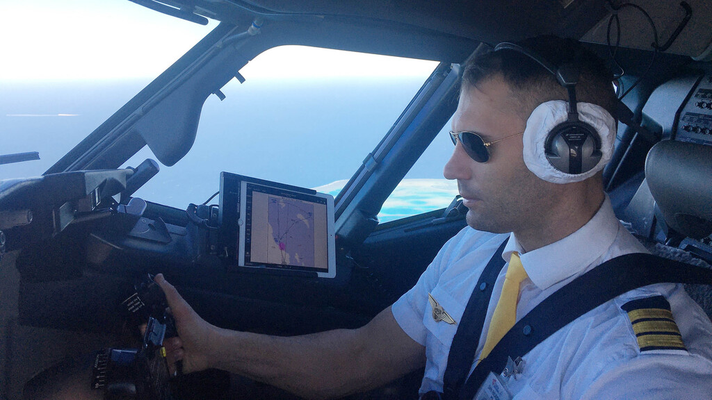 Pilot boeingu si ve Vyškově splnil klukovský sen, možná se stane i profesionálním vojákem 