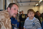 O zkušenosti z Afghánistánu se s dětmi podělil rotmistr Martin Bulena