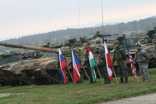  Státy V4 a USA na cvičení Ground Pepper 2014