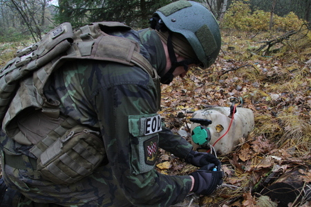 České EOD týmy se již delší dobu řadí k respektovaným specialistům naší armády