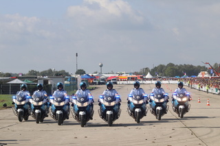 Motocyklisté Hradní stráže