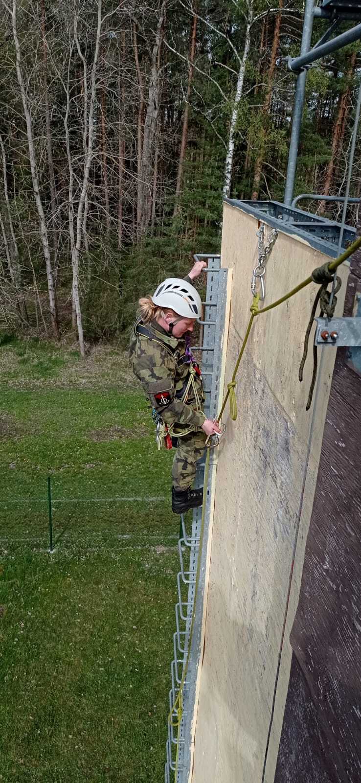 Improvizovaná cesta – via ferrata