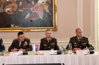 The Slovak delegation was headed by General Daniel Zmeko