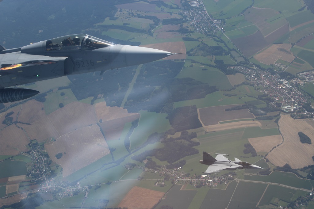  Česká republika zapojí do cvičení kromě bitevníků L-159 Alca jeden nadzvukový letoun JAS-39 Gripen