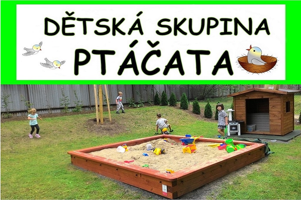  Logo Ptáčat, které vytvořila vedoucí dětské skupiny Terezie Mrázková, je využíváno v informačních i propagačních materiálech