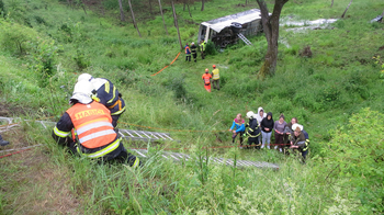 Čeští a slovenští hasiči si na cvičení Fire & Rescue 2018 vyzkoušeli kooperaci a postupy při záchraně životů