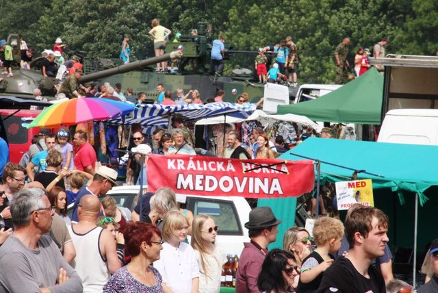 Soudobá technika AČR se těšila nemalé pozornosti především nejmladších diváků