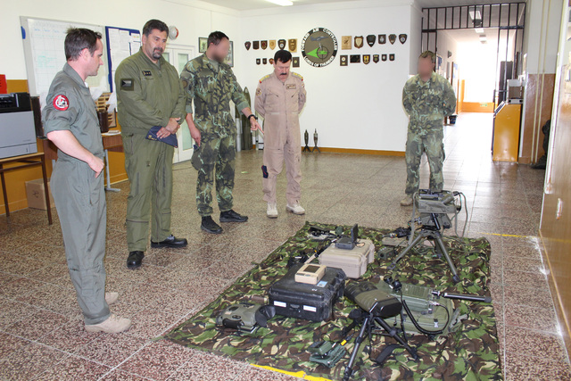 Ukázka výbavy FAC v Náměšti