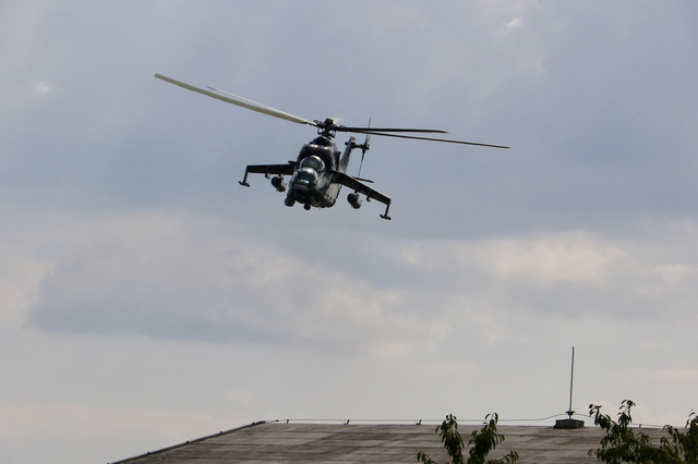 Vrtulník Mi-24 Hind