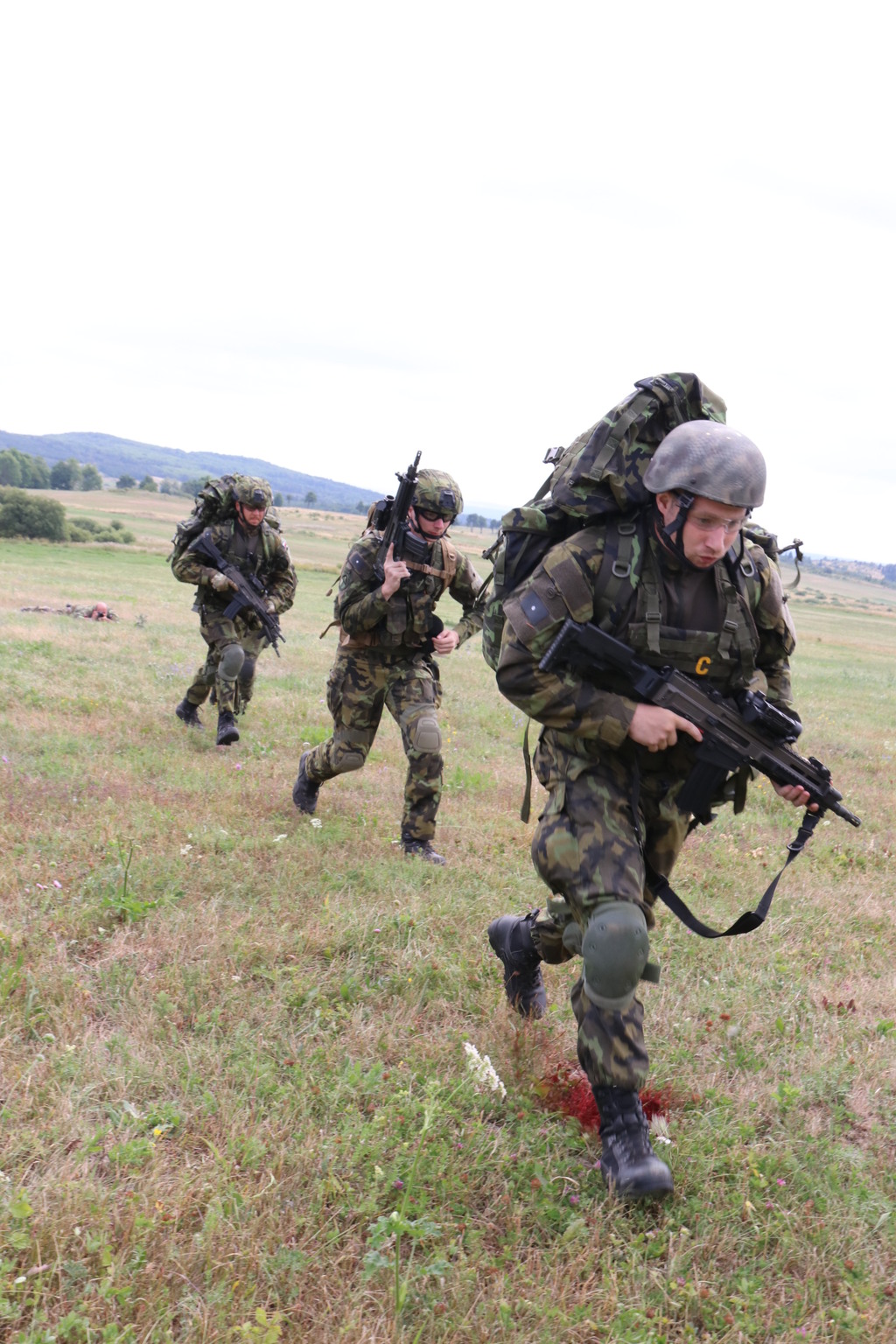 Po výsadku bojový úkol pro jednotku teprve začíná