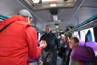 Po koncertě autobus s Ústřední hudbou AČR zamířil do Olomouce
