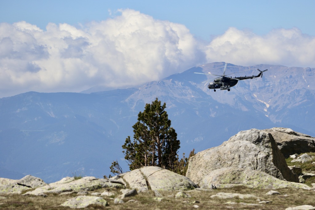 Čeští piloti se zdokonalovali v Pyrenejích 
