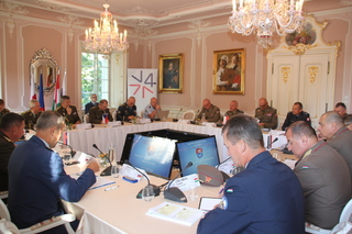 The working meeting of V4 delegations