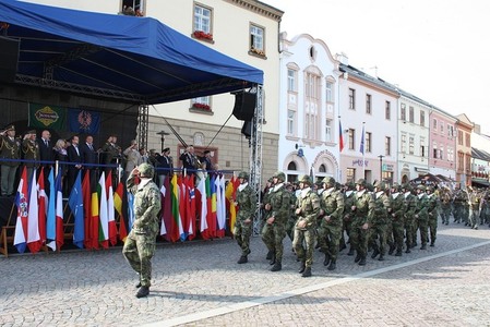 Slavnostní pochod po složení slibu