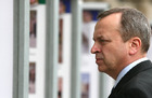 Výstavu si se zájmem prohlédl ředitel Kabinetu ministra obrany Josef Zrzavecký
