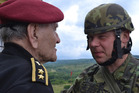 Na cvičení Strong Campaigner 2014 zavítal i válečný veterán generál Jaroslav Klemeš