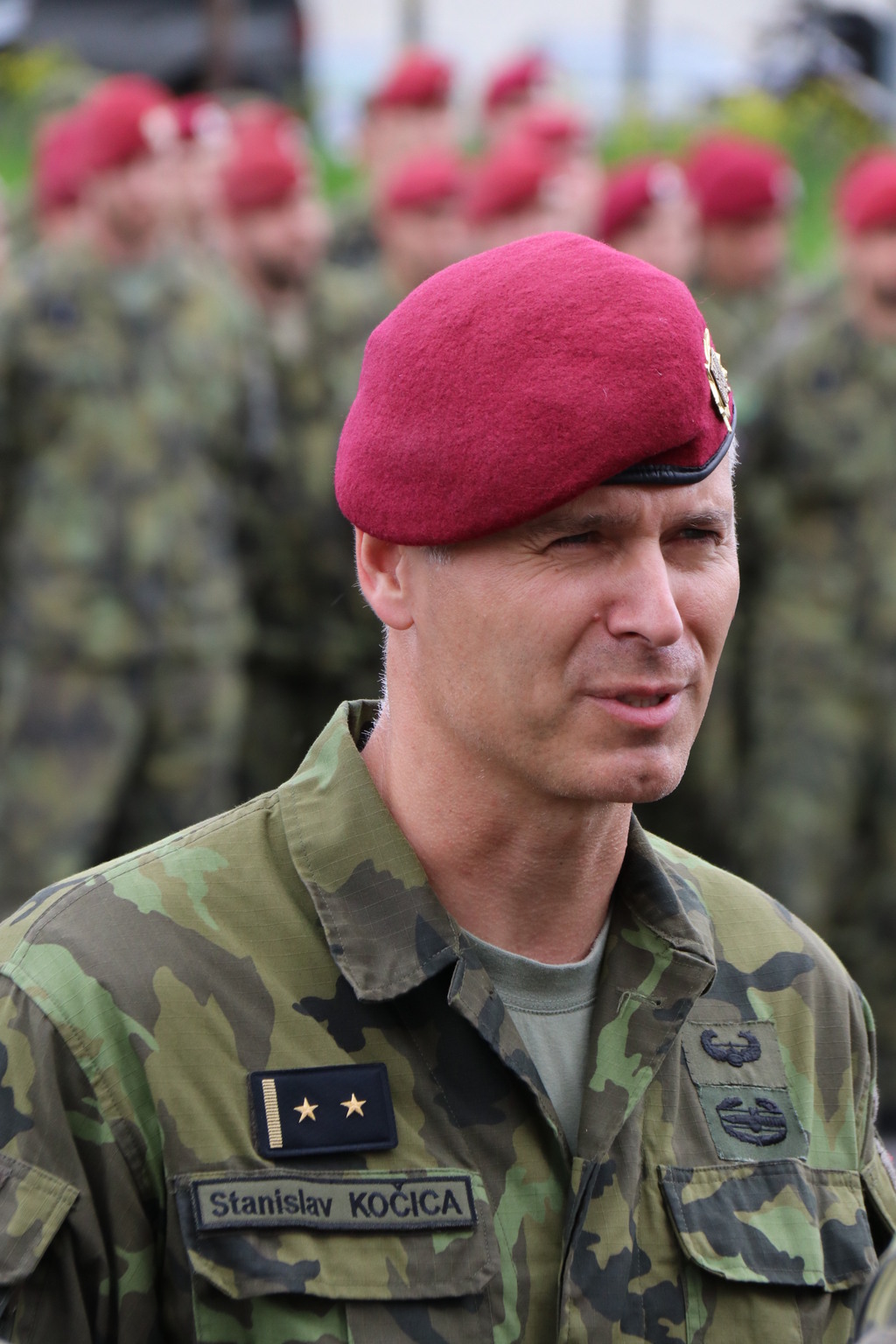 Velitel 41. mpr pplk. Stanislav Kočica