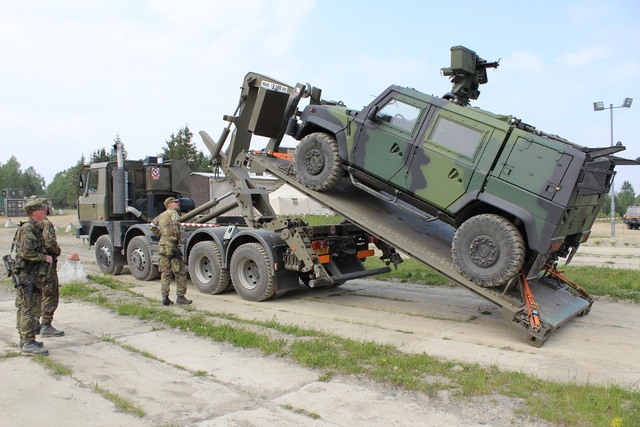 Nakládka vozidla Iveco