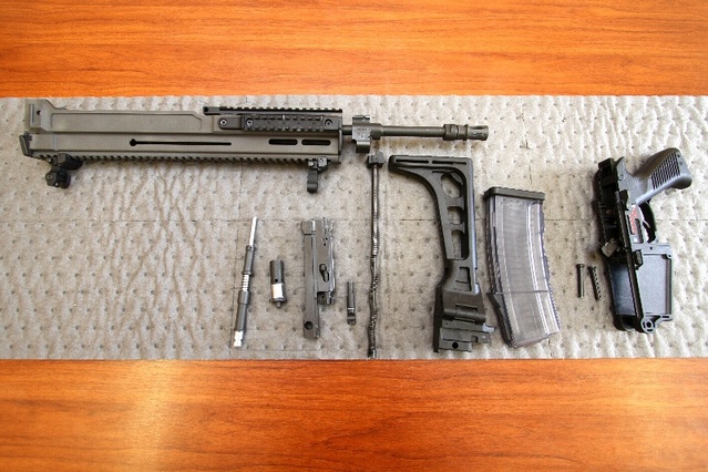 Rozložená CZ 805 BREN A1