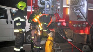 Do vodního toku u Náměště unikly ropné látky, armáda zabránila dalšímu znečištění