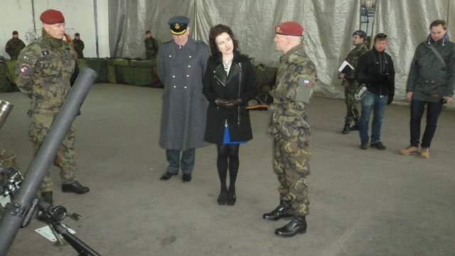 Návštěva chrudimských výsadkářů 