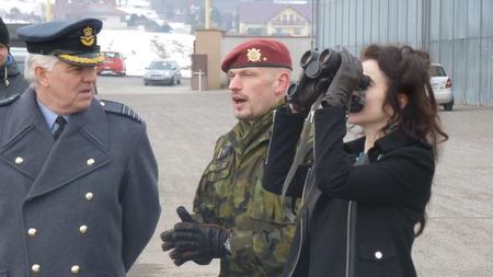 Návštěva chrudimských výsadkářů 