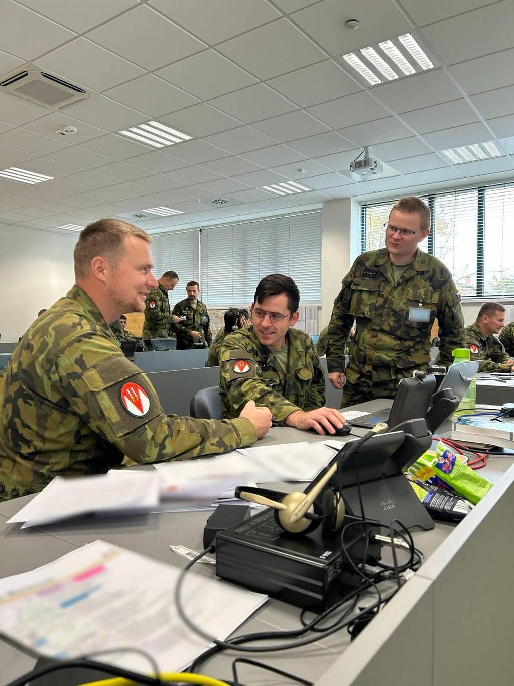 Cvičení CZECH LION 2025 na Skupině simulačních a trenažérových technologií ve Vyškově.