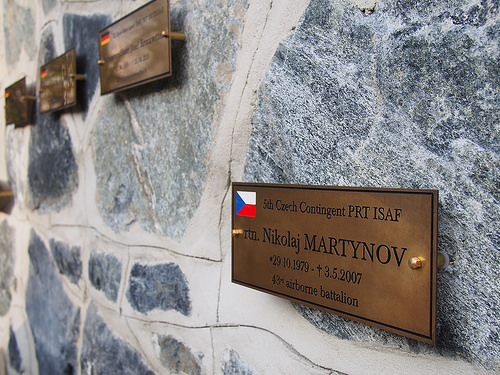 Tabulka se jménem rtn. Nikolaje Martynova