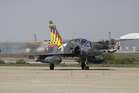  Odpolední mise byly zaměřené na nácvik reálných vzdušných operací (letoun Dassault Mirage 2000D)
