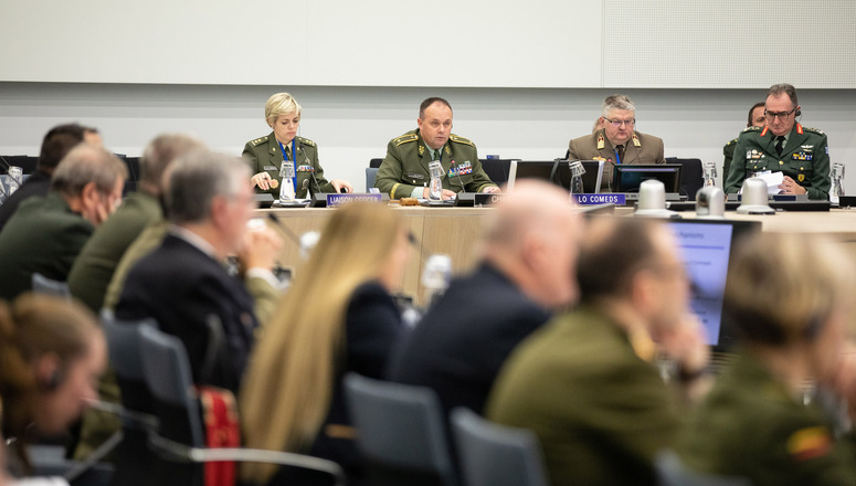 Generál Bubeník vedl jednání výboru COMEDS v Bruselu