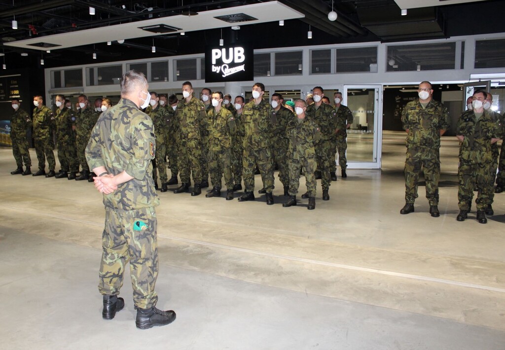  Nástup 1. rotace v Národním očkovacím centru