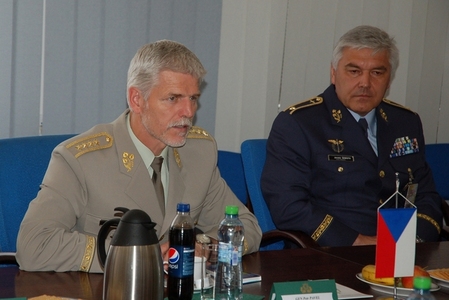 Generál Pavel se setkal s ředitelem Mezinárodního vojenského štábu NATO