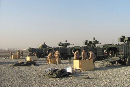 Handover of materiel