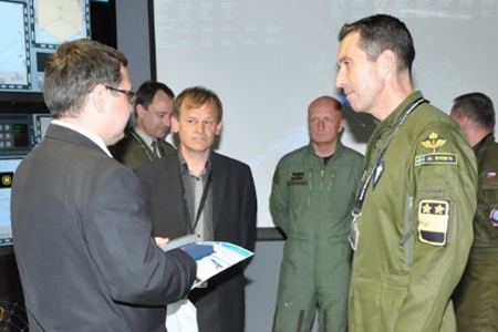 První společné letecké simulované cvičení vzdušných sil České republiky a Švédského království