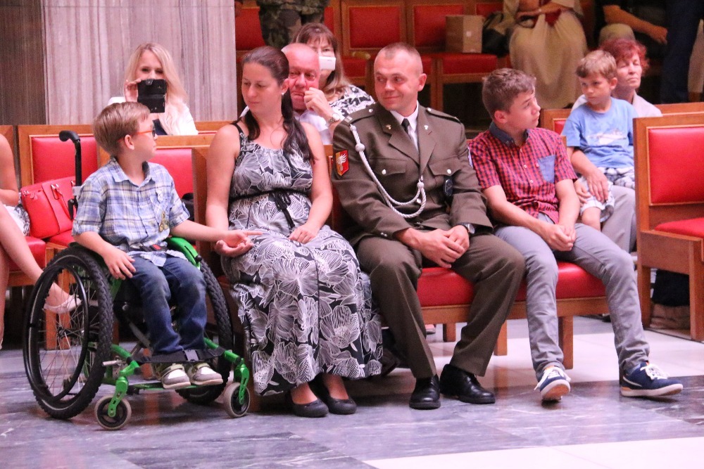 Rodina Jiřího Piskače se synem Mirečkem