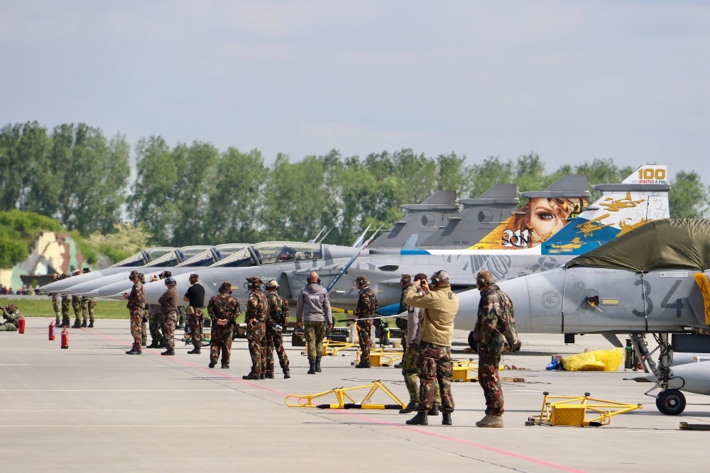 Letošní NATO Tiger Meet probíhalo na letecké základně v polské Poznani