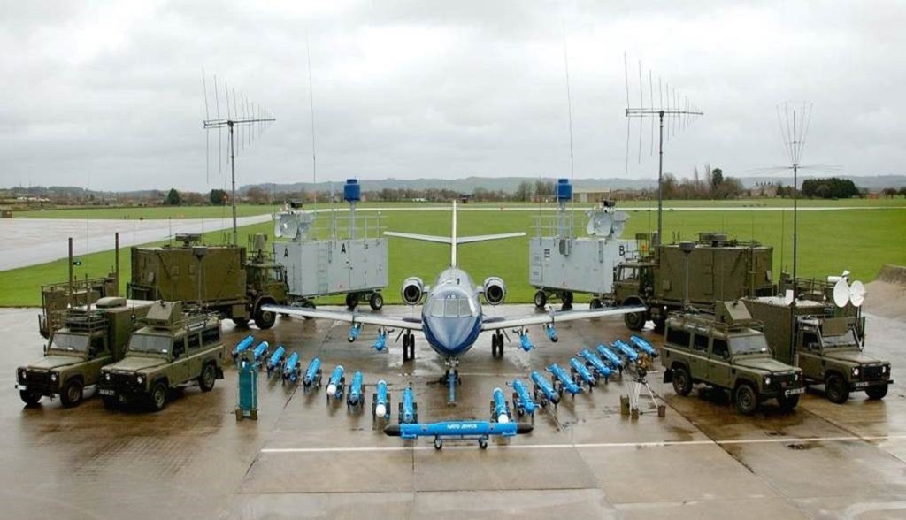 Technika a prostředky od Cobham Aviation a JEWCS jsou jednou ročně využívány pro účely rušení během mezinárodního cvičení Ramstein Guard