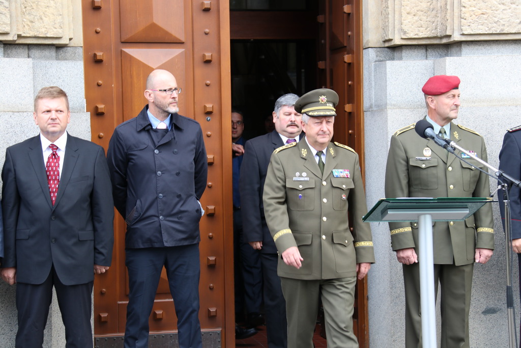 Zahajovací projev pronesl první zástupce náčelníka Generálního štábu Armády České republiky generálporučík Jaromír Zůna
