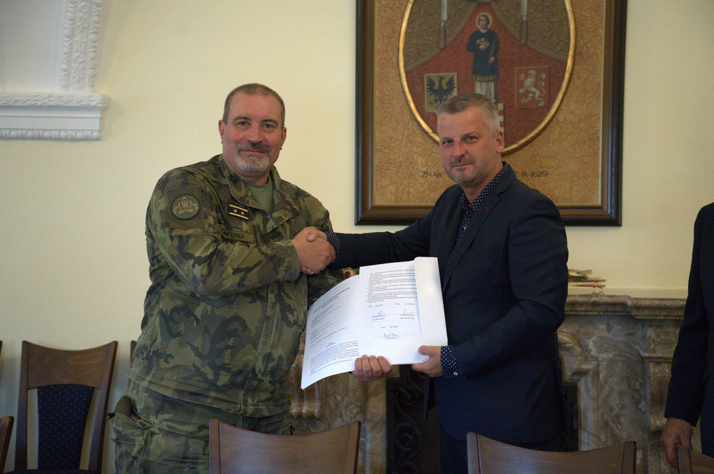 Generálmajor Pavel Lipka a Daniel Vitonsky