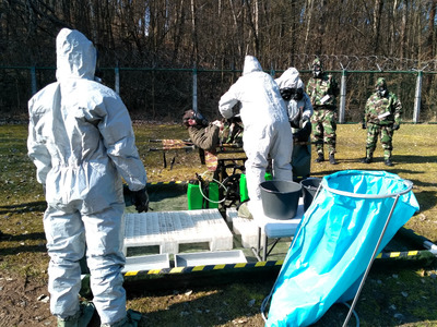 Stanoviště pro rychlou dekontaminaci Hasty Decon